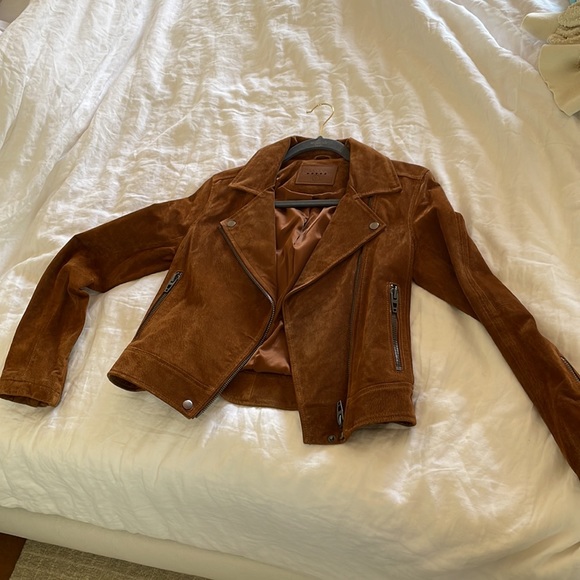 Blank nyc suede Moto jacket - size xs - Picture 2 of 4